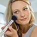 L COSMETIC(TM) Makeup Brushes Set Professional 10 Pcs Eyeshadow Lip Concealer Powder Brushes Kit Cosmetics Brush Set with Travel or Home Use ( Purple+Silver)