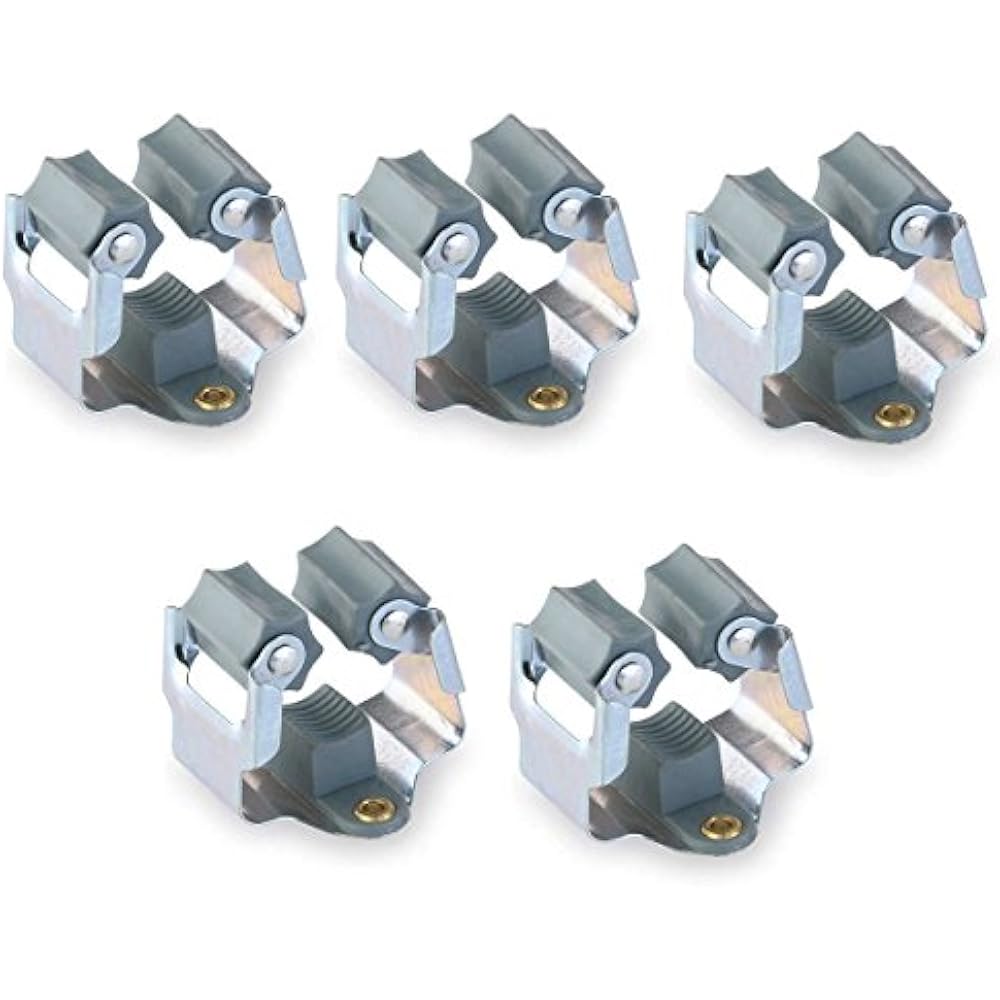 Broom Hanger Mop And Holder Organizer Grip Clips,5pcs Home Improvement