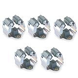 ROSENICE Broom Hanger Mop and Broom Holder Broom Organizer Grip Clips,5pcs