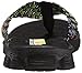 Skechers Sport Women's EZ Flex Beach Weave Flat Sandal, Black Multi, 9 M US