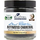 Activated Charcoal Powder - Coconut Shell Derived Food Grade (1.5 oz glass jar)
