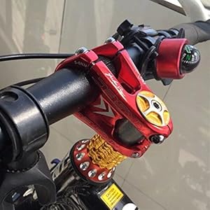 31.8 Stem 50mm Bike Stem Cycling Mountain Bike Stem Short Handlebar Stem Riser ultra-light MTB BMX DH FR for Most Bicycle, Road Bike, Mountain Bike, Cycling Handlebar Accessories