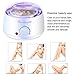 Waxing Kit Hot Wax Warmer kit with 4 Flavors Hard Pearl Beans, Painless Hair Removal Wax heater Machine for Women Men's Body Brazilian Gigi Ear Nose Leg at Home with 10 Applicator Sticks 2 Mask Stick