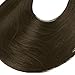 SARLA Ponytail Hair Extension Wrap Around Long Straight 24 Inch Synthetic Hairpiece for Women Medium Brown