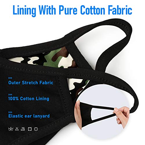 3ply Proper Tanjali Cloth Face Maks for Women and Men Washable Reusable-Adjustable Adult Cloth Maks with Nose Wire