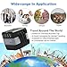 Travel Adapter International Power Adapter w/4 Fast Charging USB 3.0 Ports, Universal Power Adapter All in One Universal Travel Plug Adapter for USA EU UK AUS Over 170 Countries