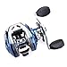 Cisno 11BB 6.3:1 10+1BB Ball Bearings Right Hand Bait Casting Fishing Reel Bait Casting Reels (Blue)