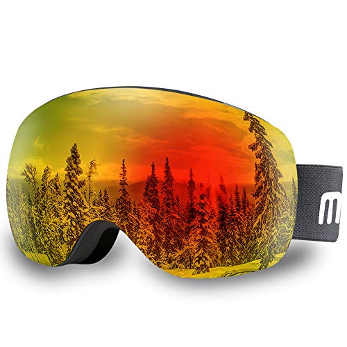 AKASO OTG Ski Goggles, Snowboard Goggles, MagPro