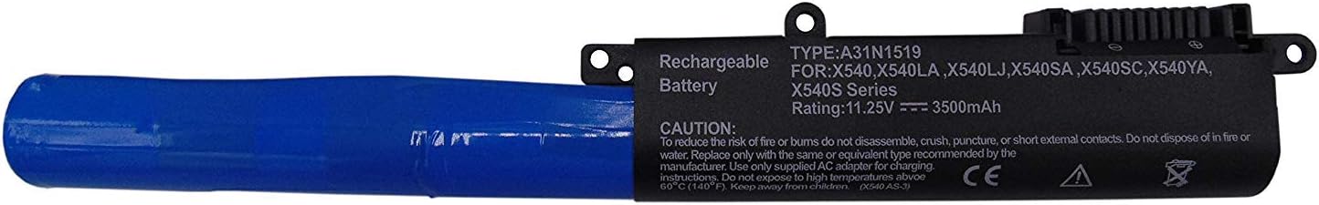 Replace battery A31N1519 11.25V 3500mah for X540 X540L X540LJ X540S X540SA X540SC X540YA VivoBook X540LJ 0b110-00390000 - Image 3