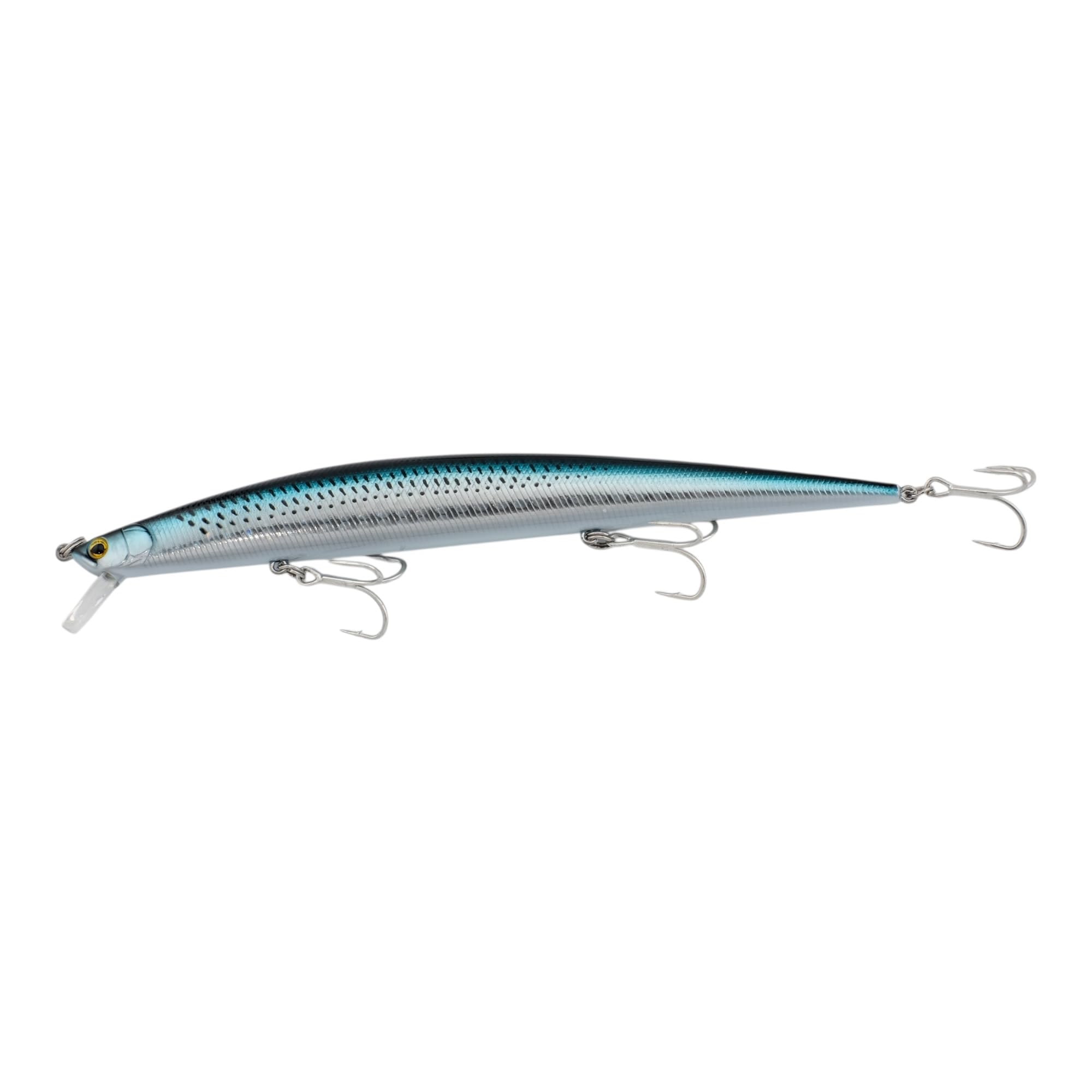 momolures - Tide Shore Minnow 175 26g Floating Silent Weight Transfer System for Bass, Seabass, Salmon Fishing (MULLET)