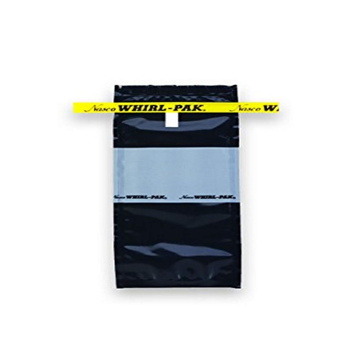 Pool and Spa Pak B01472WA Black Bag with White Label Plate, 7.5 cm x 18.5 cm (0.064 mm Thick. W/SI (500 Pieces)