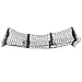POZEL Black Three-Pocket Storage Cargo Net for Toyota Sequoia 2008-2018