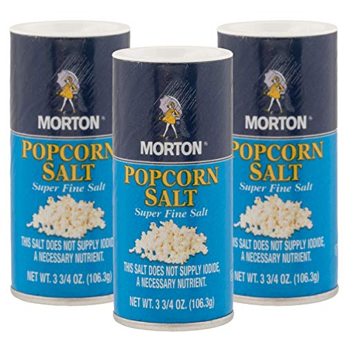 Morton Popcorn Salt Shaker Bulk Popcorn Seasoning Set 3.75oz Super Fine