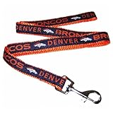 Pets First NFL Denver Broncos Pet Leash, Large