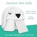 Bunny Lenny Adorable Bamboo Baby Hooded Towel | Soft & Antibacterial 100% Organic Bamboo Bath Cloth For Newborns & Infants | Hypoallergenic & Ultra Absorbent Toddler Towel | Perfect Baby Shower Gift