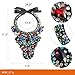 Statement Necklace Costume Jewelry Fashion Large Jewelry 1 PC with Holylove Gift Box-10326