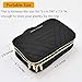 BEKVÄMT Travel Jewelry Organizer Case, Large Untangled Jewelry Storage Holder, Portable and Space-Saving Jewelry Bag Holds 5 Necklaces, 12 Pairs of Earrings, 30 Rings, Bracelet, Watch
