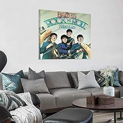 XYDQ Poster sur toile The Beatles Rock N Roll Musique Art mural Impression moderne Décoration de chambre de famille 60 x… - Les Beatles, Paul McCartney, John Lennon, RIngo Starr, George Harrison XYDQ Poster sur toile The Beatles Rock N Roll Musique Art mural Impression moderne Décoration de chambre de famille 60 x… – Image 3