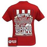 Girlie Girl Originals Peanuts and Cracker Jacks Baseball T-Shirt