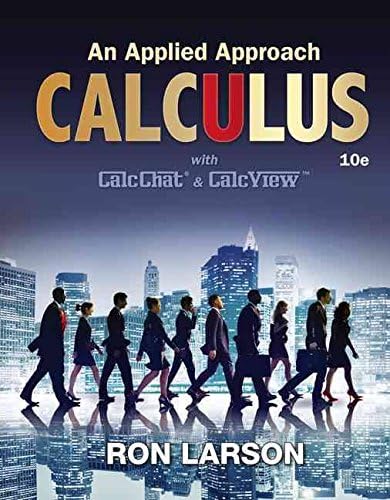 Calculus: An Applied Approach, Brief: Larson, Ron: 9781305860926