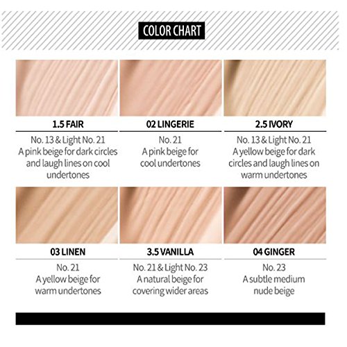 CLIO Kill Cover Airy-Fit Concealer, 3.5 Vanilla - Thumbnail 7