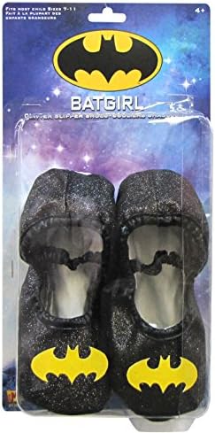 Batgirl Glitter Slipper Shoes
