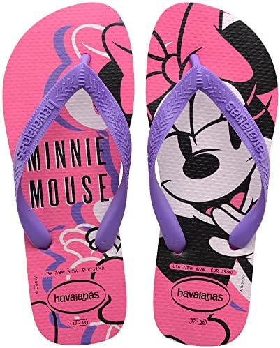 Amazon.com | Havaianas Kids Slim Disney Cool Sandal, White/Pink
