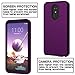 SKYLMW Case for LG Stylo 4 Case,LG Q Stylus Case,LG Stylus 4 Case,LG Stylo 4 Phone Case,Heavy Duty Three Layer Hybrid Sturdy Shockproof Armor High Impact Protective Cover for LG Stylo 4,Purple/Black