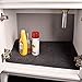 Under The Sink Mat,Kitchen Tray Drip,Cabinet Liner,Fabric Layer,Waterproof Layer,Reusable,Washable (36inches x 24inches)