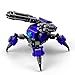 Mecha Series DIY Building Block, Seller Unique Design fit for Mobile Frame Zero Game ,Compatible with Lego Little Robot Set(GuardTeamPurple)