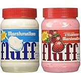 Marshmallow Fluff Two Pack - Original, and Strawberry