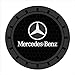 Wall Stickz Auto Sport 2.75 Inch Diameter Oval Tough Car Logo Vehicle Travel Auto Cup Holder Insert Coaster Can 2 Pcs Pack Fit Benz Accessories