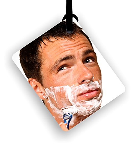 ReflectX Travel Shower Mirror by Mirror On A Rope. Fogless, Shadowless and Shatterproof Shower Mirror Includes a Removable Adhesive Hook and an Adjustible Rope. (unclad)