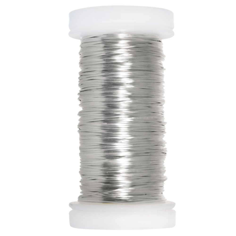Rayher 24078000 Silver Wire for Crafting, Hobby and Jewellery Making
