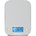 Etekcity Food Kitchen Scale, Digital Weight Grams and Oz for Cooking, Baking, Meal Prep, and Diet, Medium, Gray