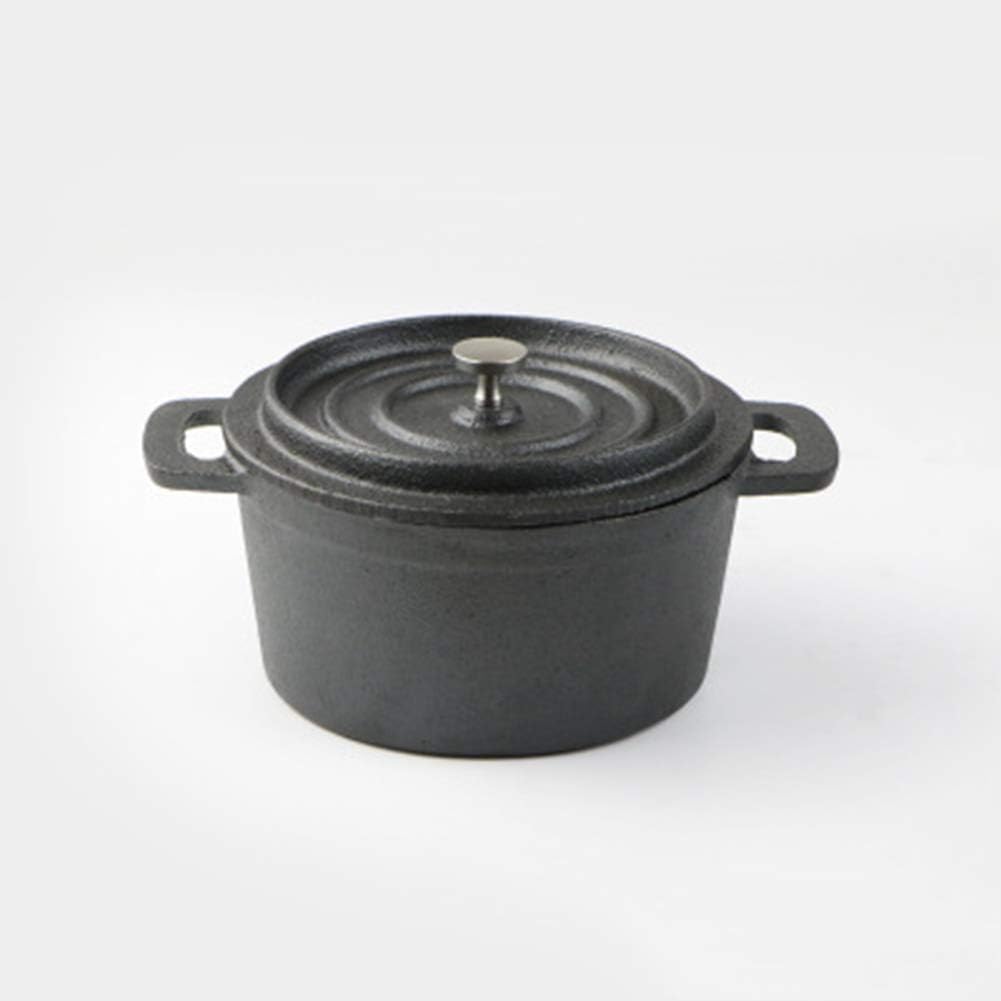 GKD Dutch Ovens Enameled Cast Iron Covered Casserole Oval Mini Pot Panela Cooking Pot Cookware 12Cm Cast Iron Vegetable Oil Mini Saucepan
