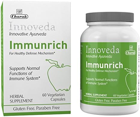 Innoveda Immunrich - Immunity Builder, Herbal Supplement for Immunity Health Support, 60 Capsules