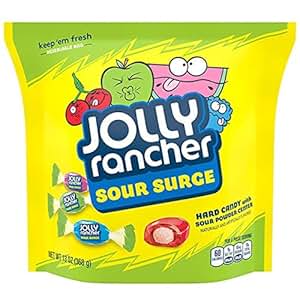 Amazon.com : Jolly Rancher Sour Surge Hard Candy - 13 ...