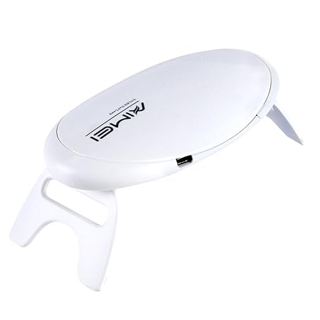 Neverland 6W UV Lampe Mini UV Lampe Nagellampe Polnisch Trockner Maschine für Nagel Gel Maniküre weiß 2 Timing Setting 45s/60