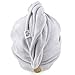 Evolatree Microfiber Hair Towel - Wet Hair Wrap Turbans - Rapid Dry, Anti Frizz Curly Hair Products - Quick Drying Cap, Plopping Tshirt Head Wraps for Women - Turban Hair Towels, Gym Salon Bath Shower (Glacier Gray)