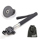 Generic Extendable Handheld Monopod for Compact Camera for GoPro Hero 4 Accessory Bundle
