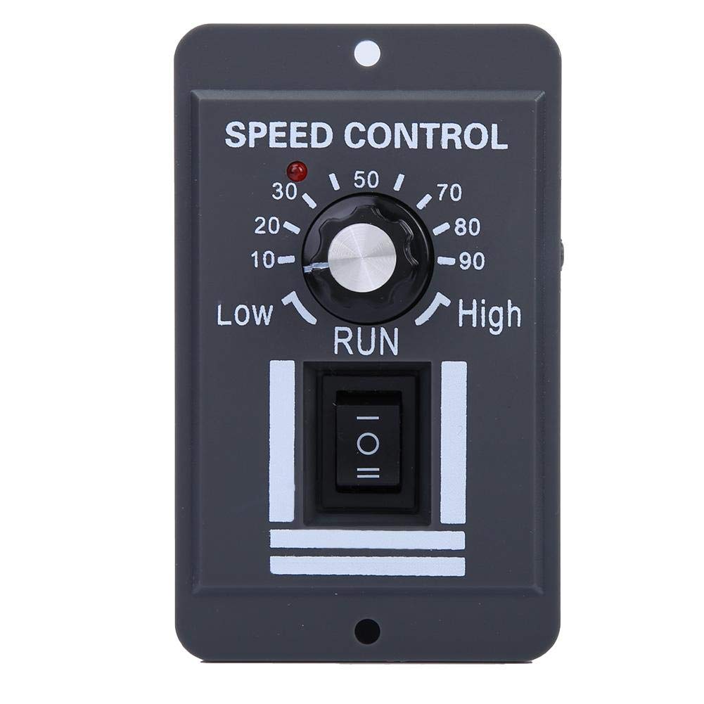 DC Motor Speed Controller, 12-60V 40A PWM Brush Motor Speed Controller CW CCW Reversible Switch DC Speed Control Regulator Variable Frequency Driver