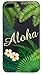 Shark Compatible Summer Collection Tropical Aloha Hawaii Travel TPU case Replacement for (iPhone 7 Plus-Palm)