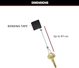 Master Lock 5490EURD Retractable Tether Key Safe 91 cm Black view 6