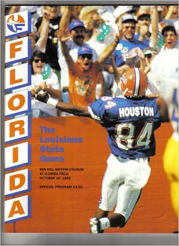 Florida Gator Football Team Vs Louisiana State Official Game Day