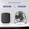 EasyAcc-USB-Desk-Fan-6-inch-Desktop-Silent-Fan-Air-Circulator-2-Speeds-360-Rotation-Brushless-Motor-Noiseless-for-Home-and-Office-Laptop-Notebook-PC-Desk-Table-Fan-Metal-Black EasyAcc USB Desk Fan 6 inch Desktop Silent Fan Air Circulator 2 Speeds 360° Rotation Brushless Motor Noiseless for Home…