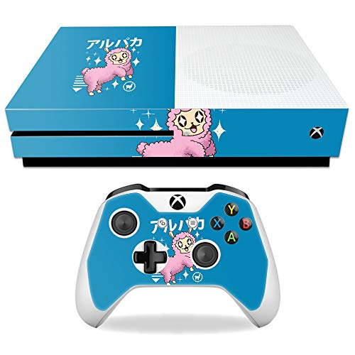 MightySkins Skin Compatible with Microsoft Xbox One S - Alpaca Kawaii | Protect…