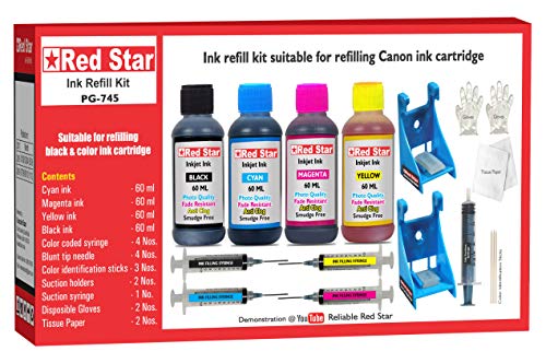 Buy Red Star 4 Color Ink Refill kit 