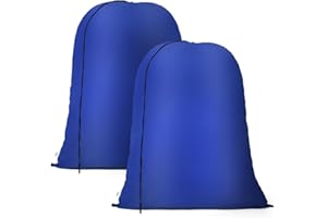 OTraki 2 Pack Laundry Bags, Travel Clothes Organizer Bags Dirty Clothes, Laundry Bag with Drawstring for Traveling, Fit a Lau