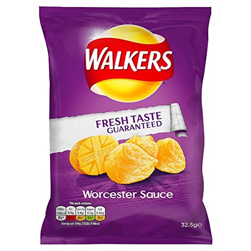 Walkers Chips Worcester Sauce 32.5gr Amazon.de Lebensmittel & Getränke